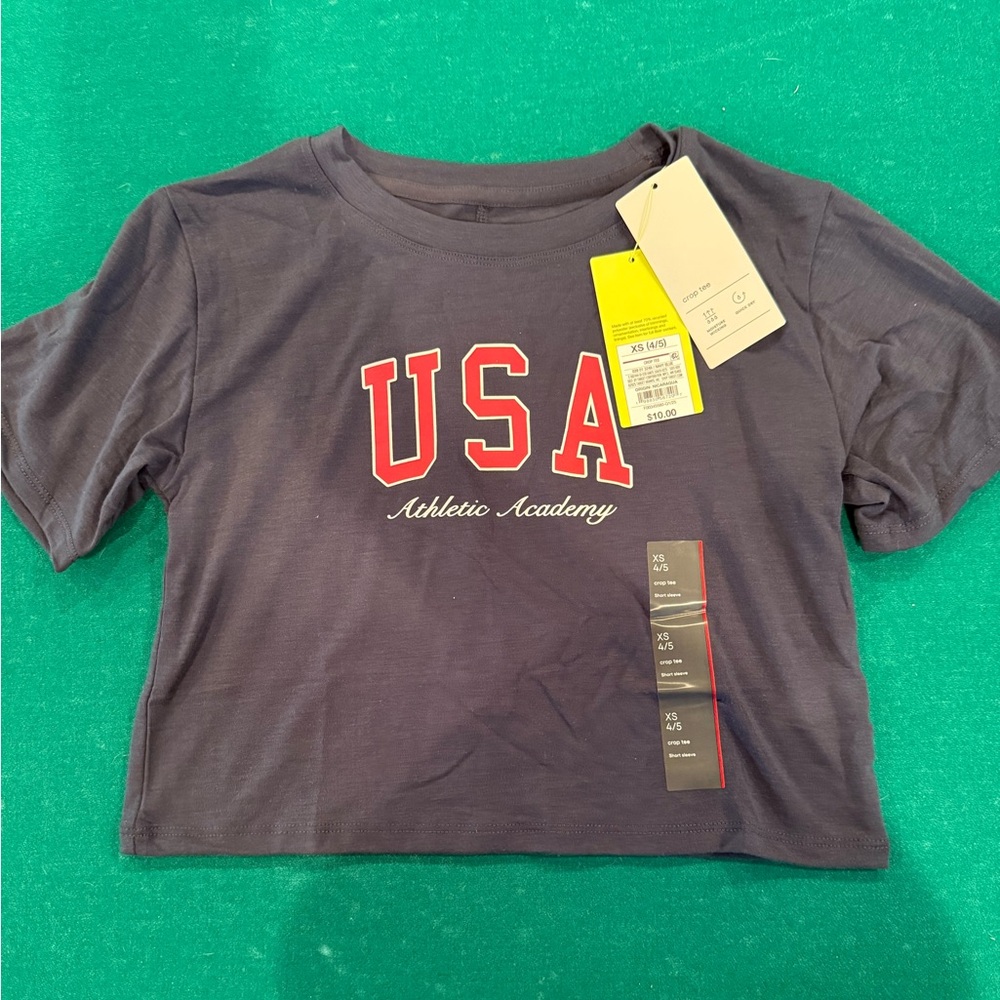 All in Motion Crop T-Shirt